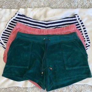Terry cloth shorts bundle